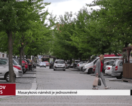 Masarykovo náměstí v Kyjově je jednosměrné
