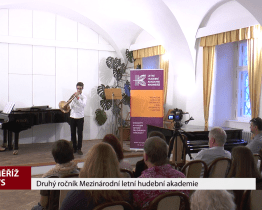Druhý ročník Mezinárodní letní hudební akademie v Kroměříži