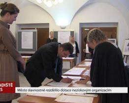 Město rozdalo dotace neziskovým organizacím