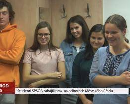 Studenti SPŠOA zahájili praxi na odborech městského úřadu
