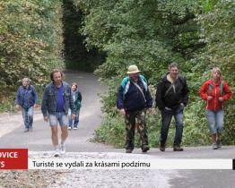 Turisté se vydali za krásami podzimu