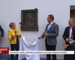 Slováckou búdu ozdobila podobizna Jaroslava Václava Staňka