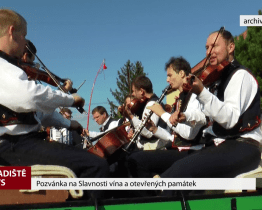 Pozvánka na Slavnosti vína a otevřených památek