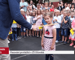 Pasování prvňáčků v ZŠ Očovská