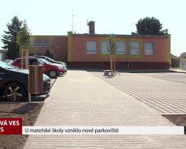 U mateřské školy vzniklo nové parkoviště