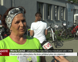 První ročník cyklovýletu Na krev přilákal přes sto zájemců