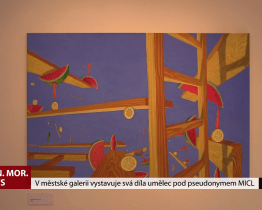 V městské galerii vystavuje umělec s pseudonymem MICL