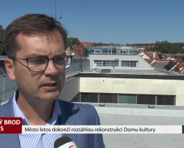 Město letos dokončí rozsáhlou rekonstrukci Domu kultury