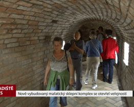 Nově vybudovaný mařatický sklepní komplex se otevřel veřejnosti