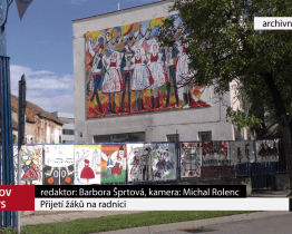 Přijetí žáků na radnici