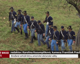 Broďané sehráli bitvu americké občanské války