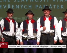 Slavnosti vína zahájila procházka po Visegradu