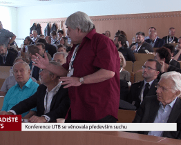 Konference UTB se věnovala především suchu
