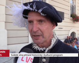 Svátek vína přinesl historický i kulturní program