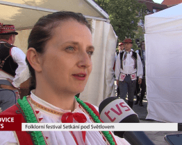 Folklórní festival Setkání pod Světlovem