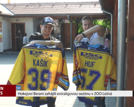 Hokejoví Berani zahájili sezonu v Zoo Lešná