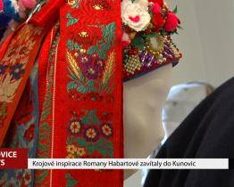 Krojové inspirace Romany Habartové zavítaly do Kunovic