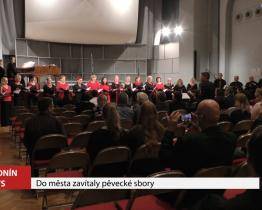 Do města zavítaly pěvecké soubory