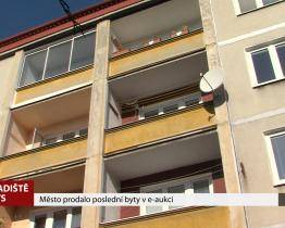 Město prodalo poslední byty v e-aukci