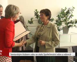 Seniorským klubem roku se stalo Společenství vdov a vdovců