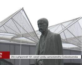 Zlín si připomněl 101. výročí vzniku ČSR