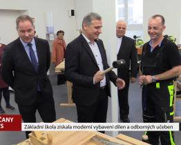 Základní škola získala moderní vybavení dílen a odborných učeben