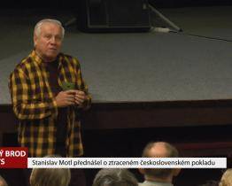 Stanislav Motl přednášel o ztraceném československém pokladu