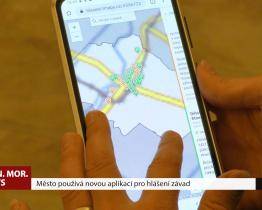 Město používá novou aplikaci pro hlášení závad