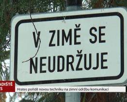 Hrates pořídil novou techniku na zimní údržbu komunikací