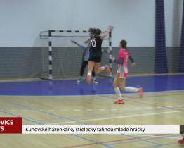 Kunovické házenkářky střelecky táhnou mladé hráčky