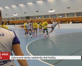 Vyhrocené derby nedohrály dvě hráčky