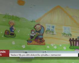 Nadace Víly pro děti dokončila výmalbu v nemocnici