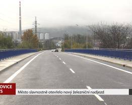 Město slavnostně otevřelo nový železniční nadjezd