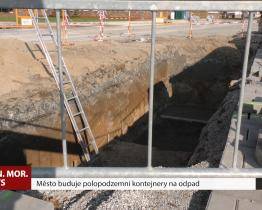 Město buduje polopodzemní kontejnery na odpad