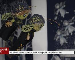 Ve Slováckém muzeu proběhl modrotiskový kurz