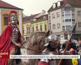 Tradiční žehnání Svatomartinských vín zaplnilo Masarykovo náměstí
