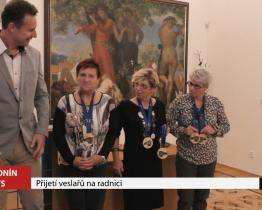 Na hodonínské radnici přijali veslaře