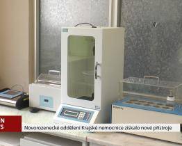 Novorozenecké oddělení Krajské nemocnice získalo nové přístroje