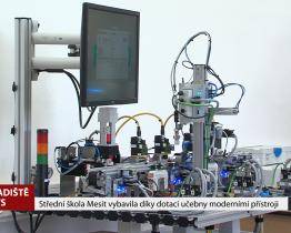 Střední škola Mesit vybavila učebny moderními přístroji