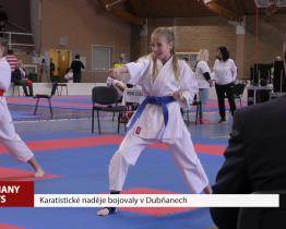 Karatistické naděje bojovaly v Dubňanech