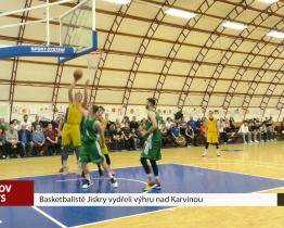 Basketbalisté Jiskry vydřeli výhru nad Karvinou