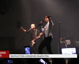 Sportovní halu rozezpívala skupina Slza 