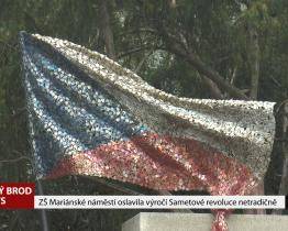 ZŠ Mariánské náměstí oslavila výročí sametové revoluce netradičně