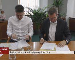 Veselí podepsalo smlouvu k realizaci průmyslové zóny
