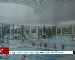 Krytý bazén a aquacentrum vyjdou na 250 milionů korun
