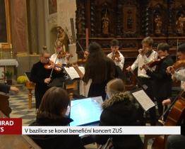 V bazilice se konal benefiční koncert ZUŠ