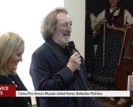 Cenu Pro Amcis Musae získal herec Boleslav Polívka
