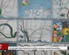 Ve zlínské Alternativě je k vidění výstava Josefa Ruszeláka