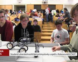 Studenti uherskohradišťské průmyslovky uspěli v Robosoutěži ČVUT