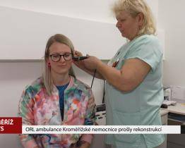 ORL ambulance Kroměřížské nemocnice prošly rekonstrukcí